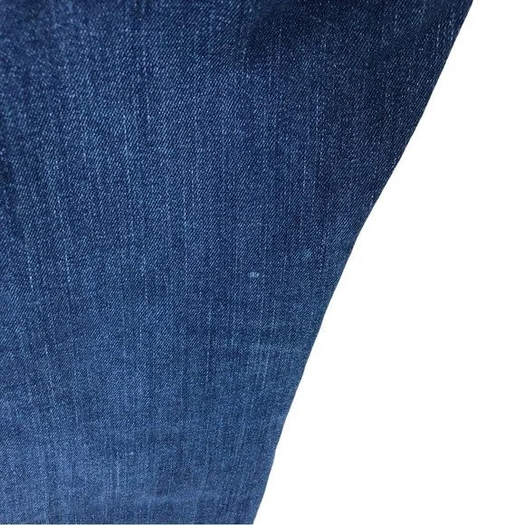 Gap Factory Low Rise Skinny Fit Sz 0/25 Distressed Medium Blue Stretch - Picture 6 of 9